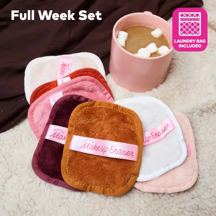 7 Day Set Makeup Eraser Set | Hot Cocoa