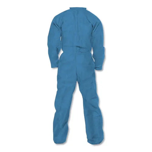 A20 Breathable Particle Protection Coveralls, Large, Blue, 24/carton