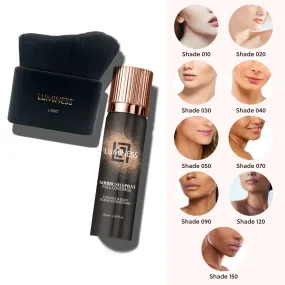 Airbrush Spray Full Coverage Body & Face Foundation with Buffing Brush