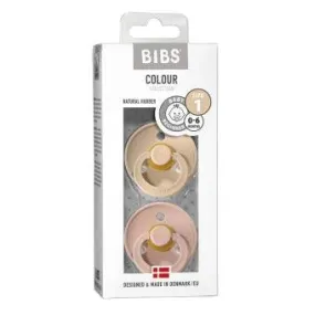 BIBS Color Blush & Vanilla - Size 1 (Pack Of 2)