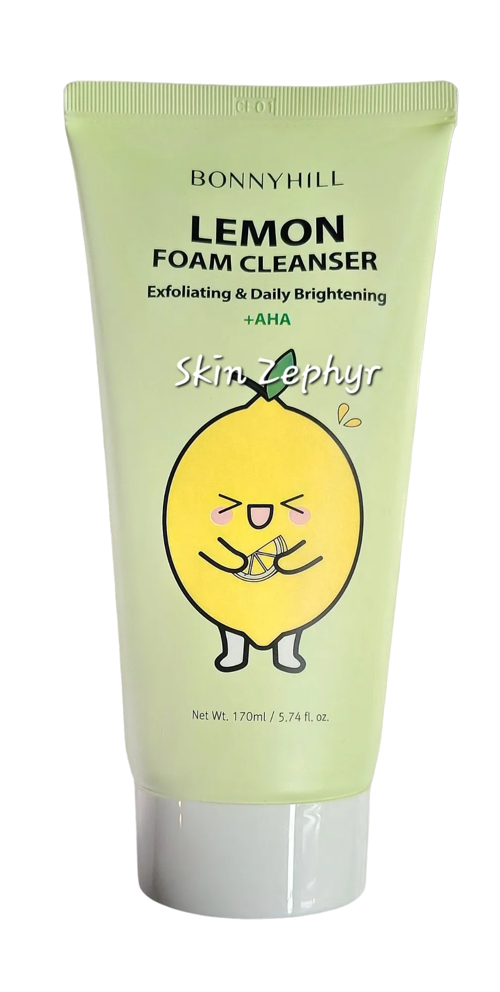 Bonnyhill Lemon Foam Cleanser: Exfoliating and Daily Brightening