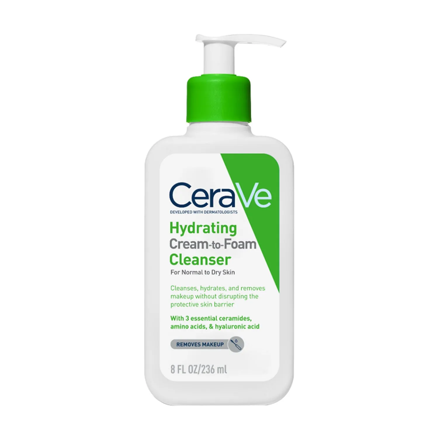 CeraVe - Hydrating Cream-to-Foam Cleanser - 236ML