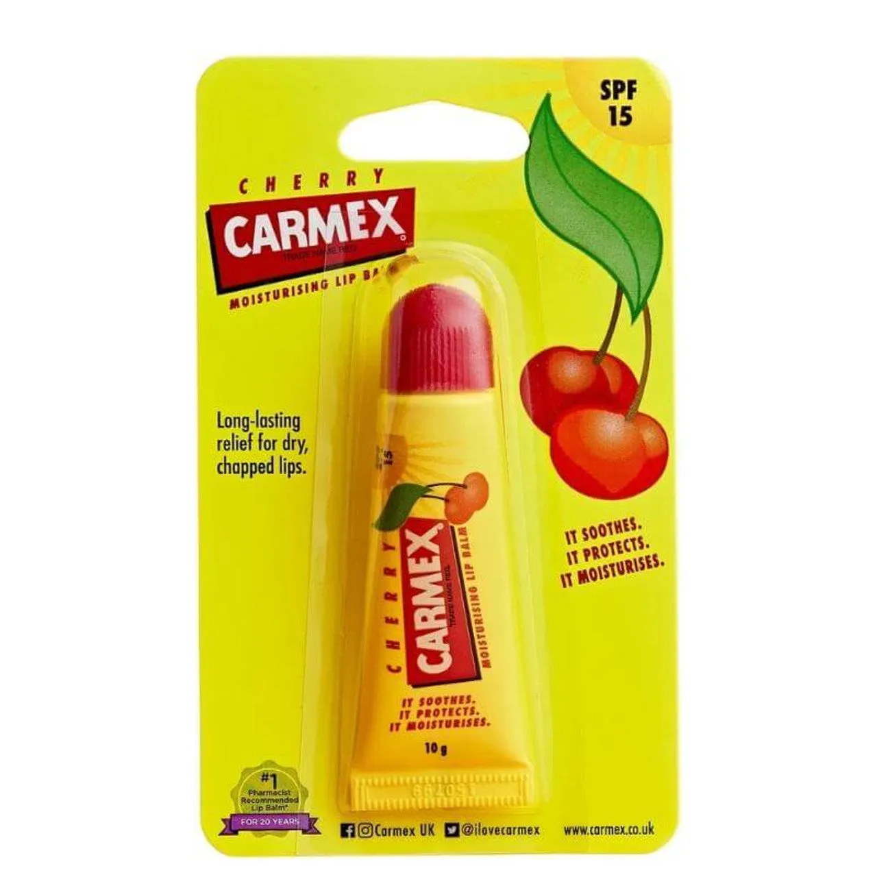 Cherry Lip Balm Tube