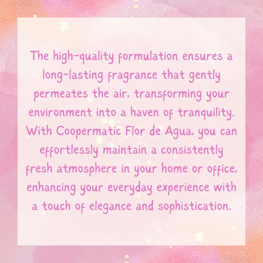 Coopermatic FLOR DE AGUA Freshmatic Refill