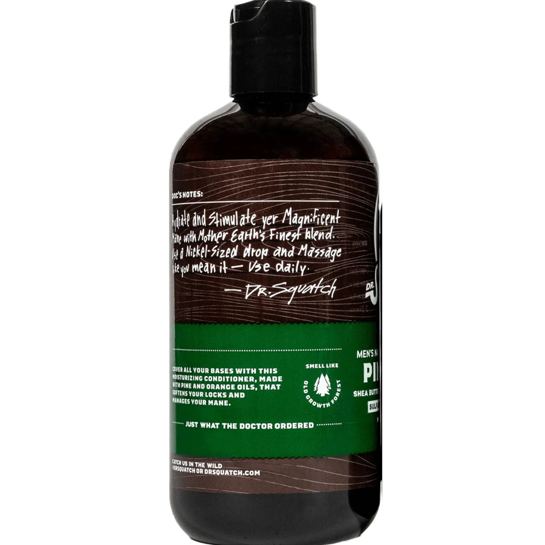 Dr. Squatch Men's Natural Conditioner Pine Tar 340ml