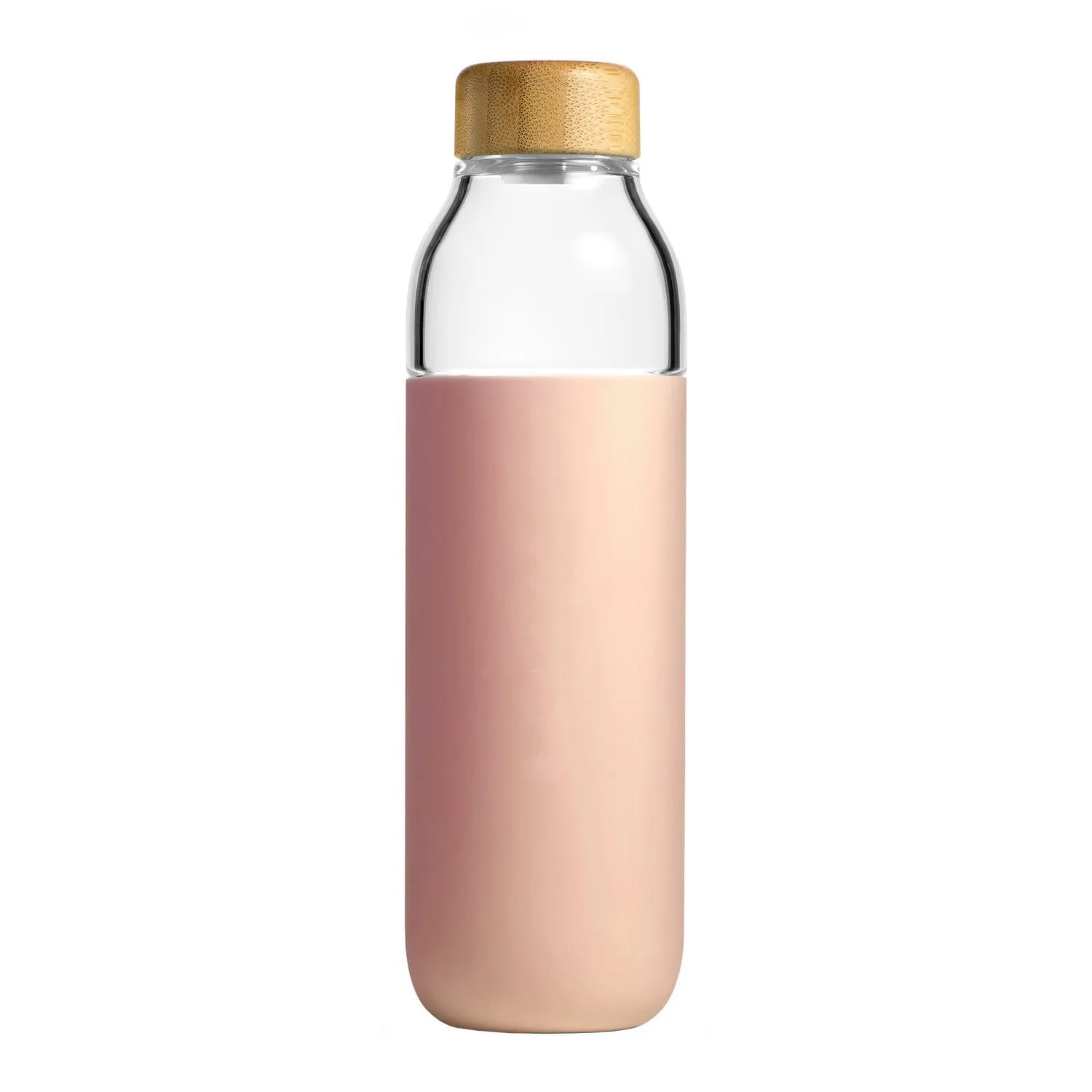 Glass Water Bottle (Blush)