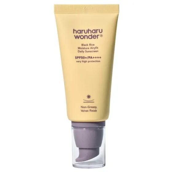 Haruharu Wonder Black Rice Moisture Airyfit Daily Sunscreen 50ml