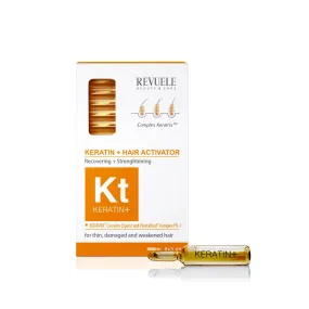 Keratin  Ampoules Hair Restoration Activator