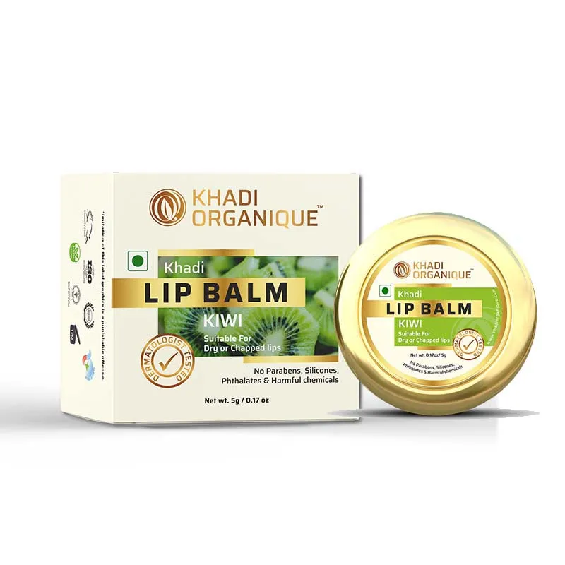 Khadi Organique Kiwi Fruit Lip Balm