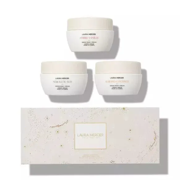 Laura Mercier Stroke Of Fortune Serum Body Cream Trio