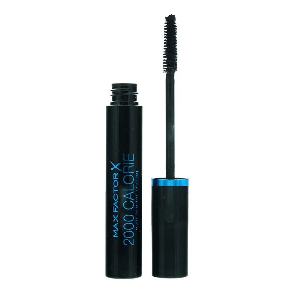 Max Factor 2000 Calorie Waterproof Volume  Black Mascara 9ml