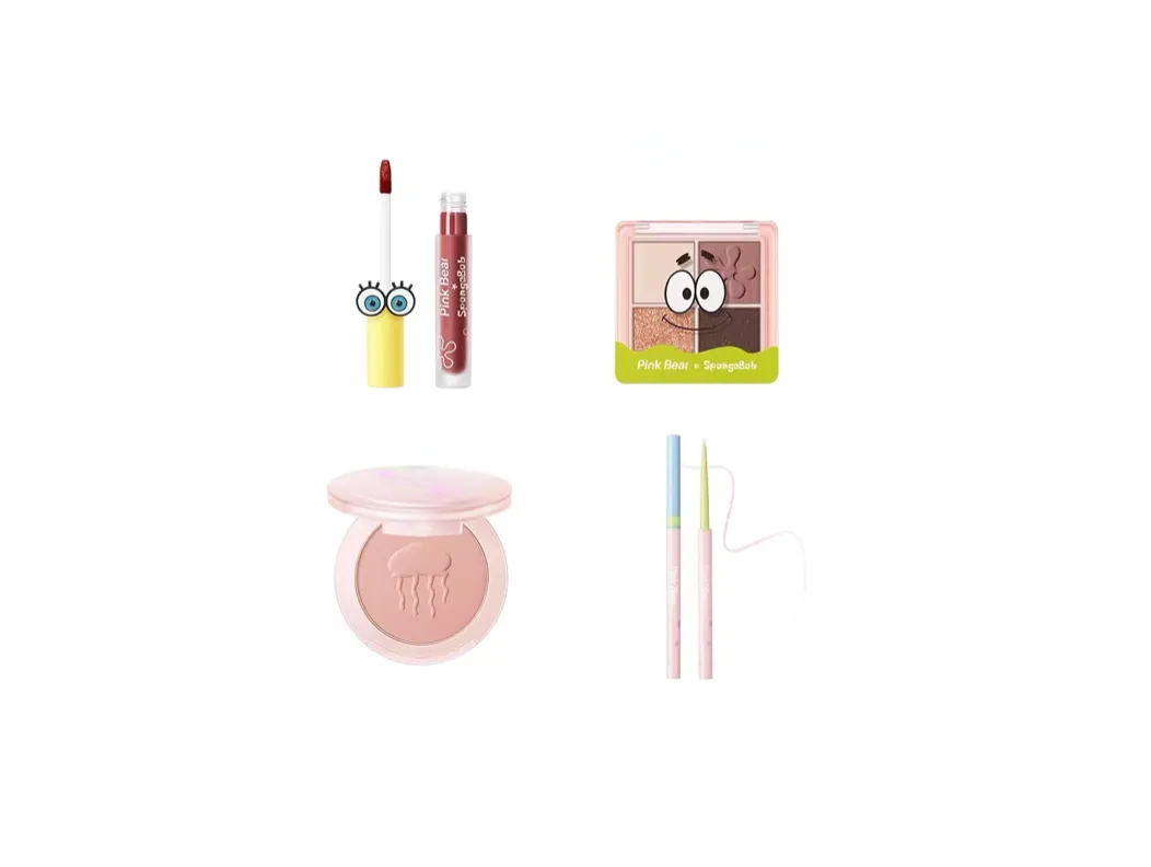 Pink Bear SpongeBob Squarepants Mirror Lip Glaze