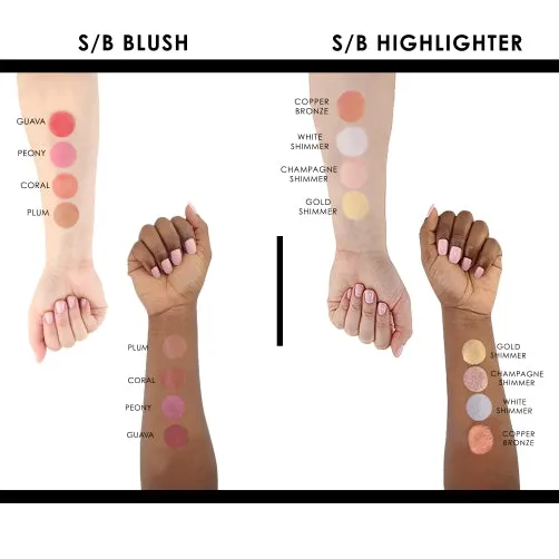 S/B Blush & Highlighter Starter Set