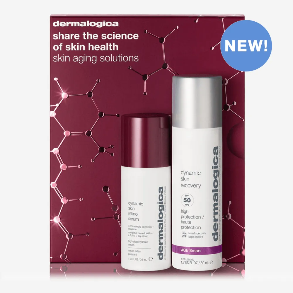 skin aging solutions set (2 full-size best sellers) worth RM629