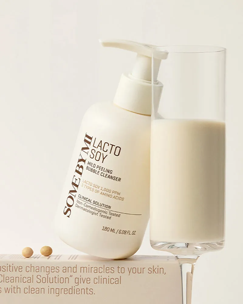 SOME BY MI Lacto Soy Mild Peeling Bubble Cleanser