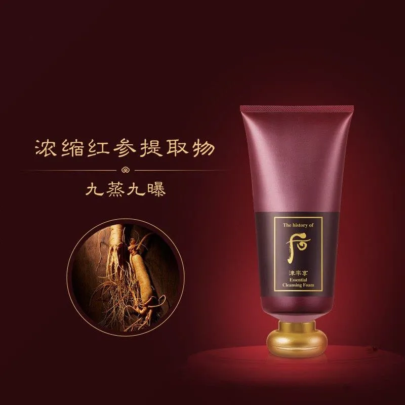 THE HISTORY OF WHOO - Jinyulhyang Jinyul Essential Cleansing Foam 后 红参保湿洗面奶 180ml