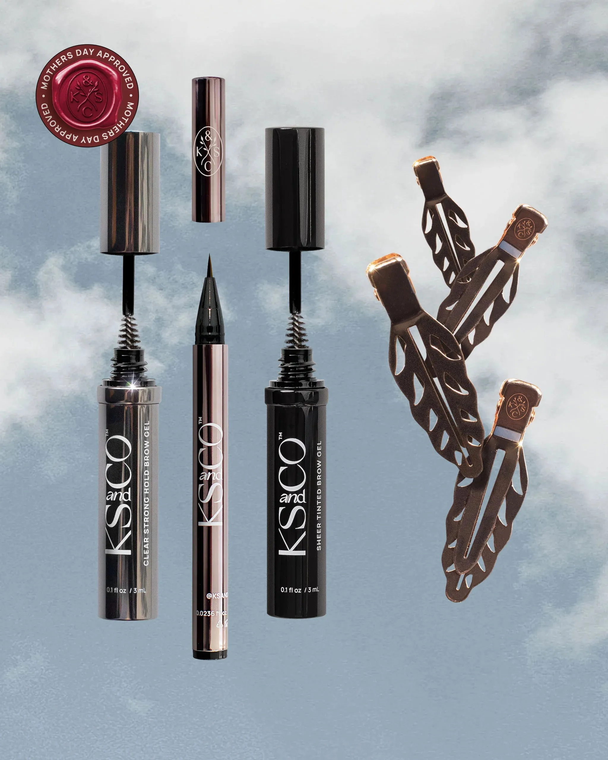 The Nurtured Brow® Leaf Clip Collection